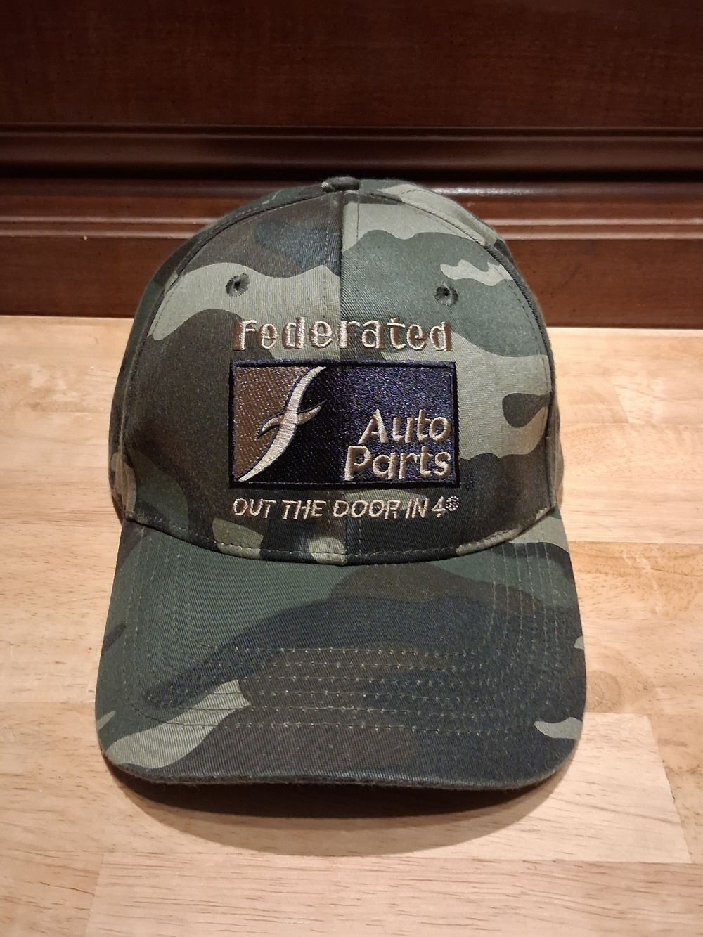 Federated Auto Parts Camo Baseball Cap - Green Camouflage